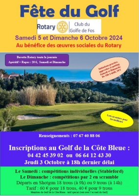 24/09/2024 - week-end ROTARY exceptionnel 5 et 6 octobre